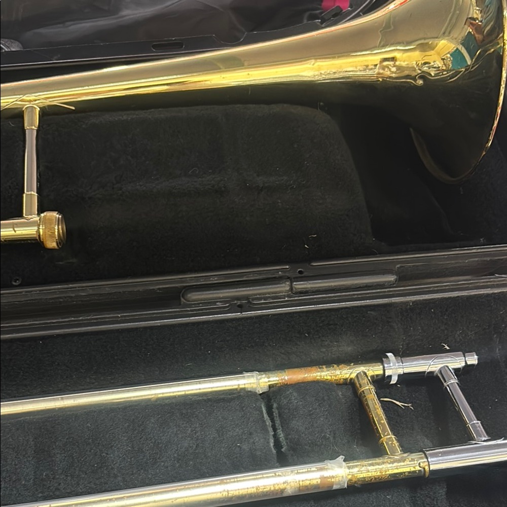 Gold Trombone Bach